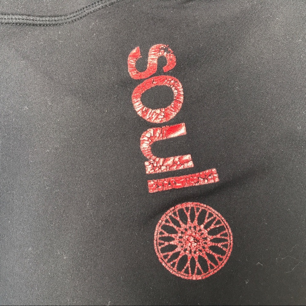 LULULEMON soul cycle leggings black 6 pants - Picture 3 of 8